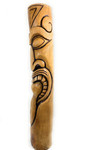 Maori Outdoor Tiki Totem 60 inch - Royal Palm Burnt Finish | #lbj3054150b