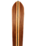 Alaia Koa Surfboard 60 inch X 12 inch with Inlays Hawaiian Vintage Replica | #koalb41f