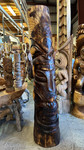 Premium Love And Strength Tiki Totem 81 inch X 19 inch - Polynesia | #yuy3812200