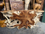 Unique Teak Root Console 60 inch X 19 inch X 36 inch - Tropical Decor | #and170