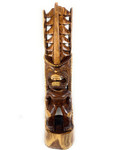 Premium Tiki Lono 48 inch - Hawaii Museum Replica - Monkeypod  | #yuy3805120b