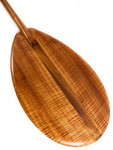 Tiger AAA Curly Koa Outrigger Paddle 60 inch Steersman - Made In Hawaii | #koa7285