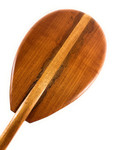 Curly Cuban Mahogany Outrigger Paddle 60 inch Steersman - Made In Hawaii | #koa7286