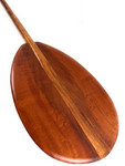 Deep Tone Tiger Curls Koa Outrigger Paddle 60 inch Steersman - Made In Hawaii | #koa7288