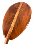 Comet Entry Cuban Mahogany Outrigger Paddle 60 inch Steersman - Made In Hawaii | #koa7292