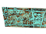 Big Kahuna Tiki Relief, Tiki Beach Wood Panel 40 inch X 12 inch - Polynesian Wall Art | #dpt5031100tl