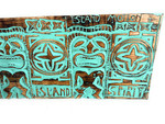 Wooden Tiki Relief Hawaiian Tiki, Island Motion Wooden Panel 40 inch X 12 inch - Polynesian Wall Art | #dpt5029100tl