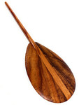 Premium Curly Koa Paddle 36 inch Trophy - Steersman Made In Hawaii | #koa6070b