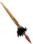 Koa Sword with Sailfish Bill 33 in - Black Feathers Hawaiian Art | #koasw005