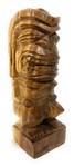 Tiki Wrestler Trophy 8" - God Of King Kamehameha Hand Carved Sporting Event | #blatwtl2025