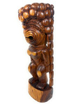 Exquisite Premium Traditional Kuka Ilimoku Tiki 31 inch - Hawaii Museum Replica - Hawaii Heritage | #yuy380380b