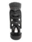 Traditional Kanaloa Tiki 24 inch Walnut - Hawaii Museum Replica - Hawaii Heritage | #yuy380160b