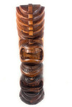 Thick Premium  Love & Prosperity Tiki Totem 48 in X 14 in - Acacia Koa - Hawaii Museum | #yuy3811120