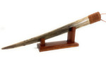 Traditional Hawaiian Sword Artifact with Sailfish Bill 26 in on Stand  Hawaiian Art | #koasw015