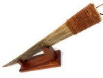 Traditional Hawaiian Sword Artifact with Sailfish Bill 26 in on Stand  Hawaiian Art | #koasw015