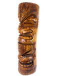 Flaming Premium Love & Prosperity Tiki Totem 40 in X 12 in - Hawaii Museum | #yuy3815100b