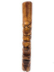 Love & Prosperity Tiki Totem 58 in X 9 in - Hawaii Museum | #bla6019150