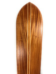 Premium Alaia Koa Surfboard 48 inch X 12 inch with Inlays Vintage Replica | #koalb48f