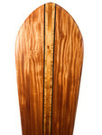 Premium Alaia Koa Surfboard 72 inch X 16 inch with Inlays Hawaiian Vintage Replica | #koalb72a