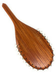Authentic Hawaiian Koa Lei O Mano 19 inch Large Tiger Shark Teeth - Decorative | #koa15957