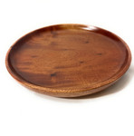 Trophy Mahogany Wooden Plate 10" | #ps01