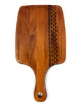 Premium Mahogany Cutting Board 17 in X 9 in X 1 Custom Etching | #cin30