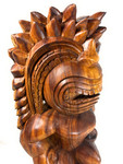Premium Traditional Ku Tiki 32 in X 15 in - Hawaii Museum Replica - Hawaii Heritage | #yuy380680e
