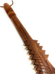 Fijian Artifact Dancing Knife 24 inch w/ 21 Fossil Shark Teeth | #bla606660fst