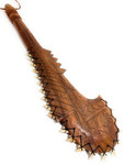 Fijian Artifact Dancing Knife 24 inch w/ 21 Fossil Shark Teeth | #bla606660fst