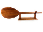 Trophy Koa paddle 24 inch with custom stand| #koa888st24l