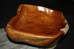 Rustic Wooden Bowl 11"X9"X3" Teak Root | #HWA134