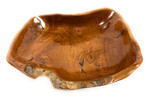 Rustic Wooden Bowl 11"X9"X3" Teak Root | #HWA134