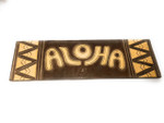 Aloha Sign w/ Tribal Design 24" - Hand Carved/Painted |#bds1200160