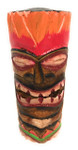 Tiki Totem 6" w/ Lava Hawaii - Hand Carved & Painted | #dpt535815d