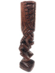 Love Tiki Totem Pole 12" - Hand Carved | #bla603330