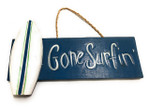 Gone Surfin' Sign 14" - Surfing Beach Decor | #dpt520035