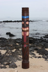 Big Kahuna Chief Tiki Totem 63" - Hand Painted & Carved | #dpt5369160