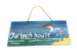 Our Beach House Decorative Sign 14" - Beach Decor | #dpt520335