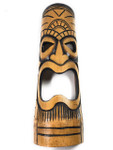 Warrior Chief bamboo Tiki Mask 20" | #dpt509750