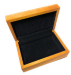 Wooden Jewelry Keepsake Box w/ Ukulele Design | #R5274