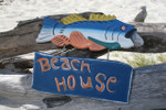 Beach House Sign 15" w/ Bass - Decorative Lake Sign | #dpt521640