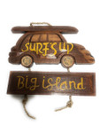 Surf's Up, Big Island Woody Car Sign 10" - Surf Decor | #dpt535225