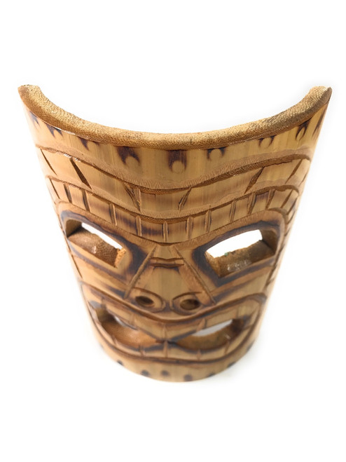 Big Kahuna Bamboo Tiki Mask 7" | #bag1502517