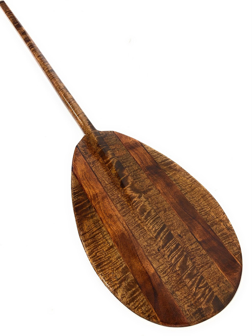 Ultimate AAA Grade Hawaiian Koa Paddle 60 " Steersman Design | #koa3885