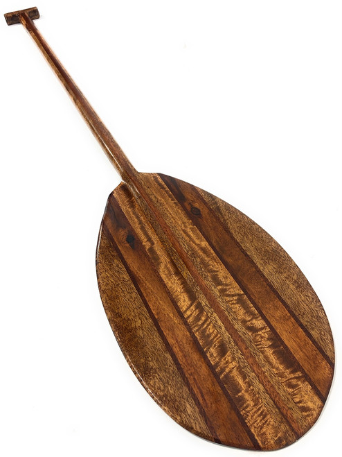 Exquisite Hawaiian Koa Paddle w/ Inlay 50" Oahu Built | #koa4401