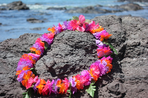 Lei Bougainvillea / Luau Flower 18" - Hawaiian Silk Leis