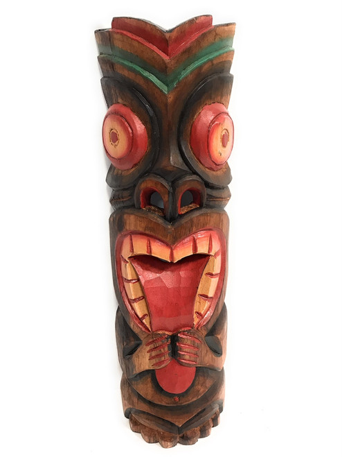 Big Kahuna Tiki Mask 20" - Hawaiian Tiki Bar Decor | #ksa902450