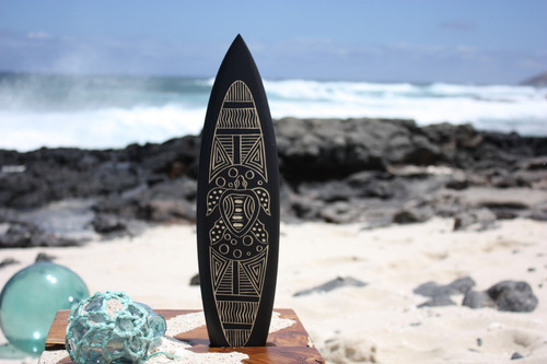 Surfboard w/ Tribal Turtle 16" - Trophy | #sur13f40