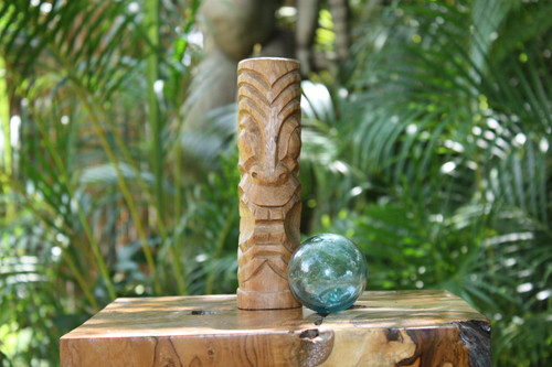 Big Island Tiki Totem 8" Natural - Hawaiian Tiki Bar Decor | #yda1101020