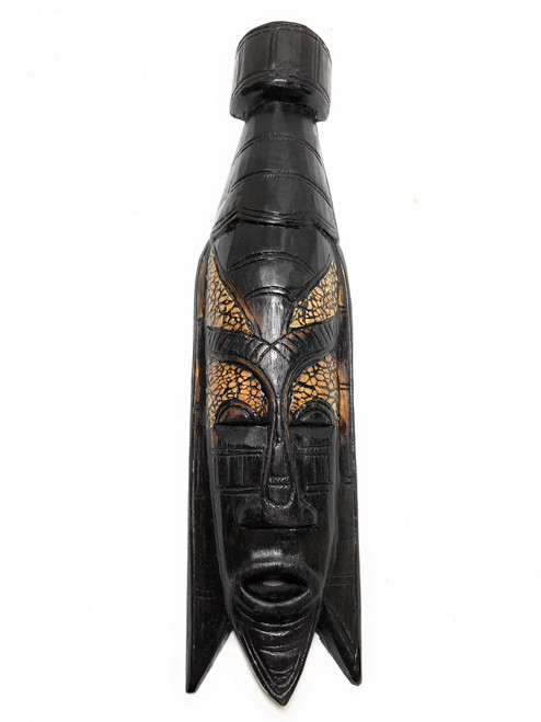 Ruler Big Chief Tribal Mask 20" - Primitive Wall Decor | #nmk220650